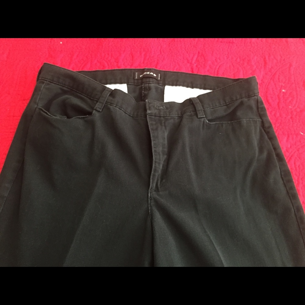 Riders Black Pants.